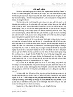 Vốn lưu động và các giải pháp nhằm nâng cao hiệu quả tổ chức, quản lý và sử dụng vốn lưu động tại Công ty Cổ phần Thiết Bị Phụ Tùng Hà Nội.doc