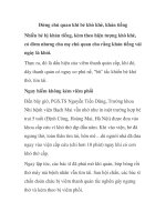 Đừng chủ quan khi bé khò khè, khản tiếng