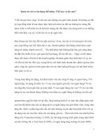 Quản trị rủi ro tín dụng thể nhân: Thế nào và lúc nào?