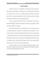 Quy trình sản xuất bia men sống LỜI NÓI ĐẦU. 