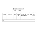 Tổng hợp bán hàng theo khách hàng