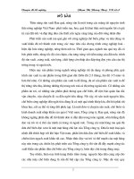 Phát triển vùng nguyên liệu cho các nhà máy chế biến của Tổng công ty Rau quả, nông sản.doc