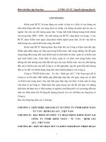 Hoàn thiện hoạt động kiểm toán của Công ty TNHH kiểm toán - tư vấn - định giá ACC - Việt Nam.doc