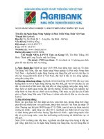 Giới thiệu về một số ngân hàng đang hoạt động