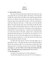 Phản ứng của giống lạc L14 với 2 yếu tố Đạm và Lân trên đất cát nội đồng huyện Phú Vang - Thừa Thiên Huế trong vụ Xuân năm 2007