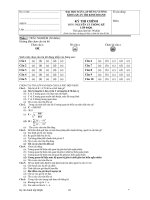 Các Đề thi kinh tế lượng có lời giải - Đề 8