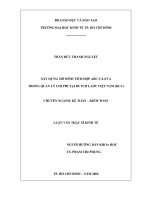 Xây dựng mô hình tích hợp abc và eva trong quản lý chi phí tại dutch lady việt nam (dlv).pdf