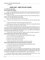 Khảo sát, thiết kế xây dựng