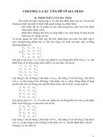 Các vấn đề về ma trận