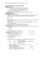 Động lực học hệ chất điểm - vật điểm