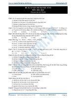 Đề tự luyện thi đại học sô 02