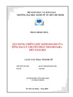 xây dựng chiến lược kinh doanh của Tổng đại lý chuyển phát nhanh FedEx đến năm 2015.pdf