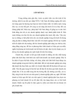 Hoàn thiện kế toán chi phí, doanh thu và xác định kết quả kinh doanh trong công ty TNHH thương mại Tân Á Châu.doc