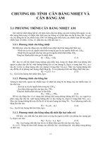 Giáo trình điều hòa không khí - Chương 3