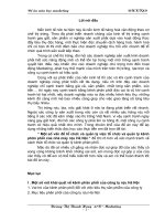 Một số vấn đề tổ chức và quản lý việc tổ chức và quản lý kênh phân phối cúa nhà máy rượu Hà Nội.DOC