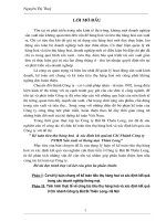 Kế toán tiêu thụ hàng hoá & xác định kết quả tại Chi Nhánh Công ty TNHH Sản xuất và thương mại Thiên Long.doc