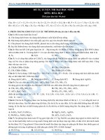 Tài liệu ôn tập 15:  tự luyện thi đại học số 01