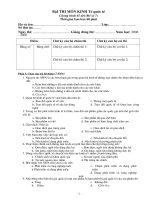 Đề thi môn Kinh tế quốc tế - Đề số 7