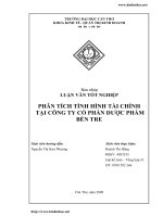 Phân tích tình hình tài chính tại Công ty Cổ phần Dược phẩm Bến Tre.pdf