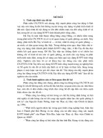 Tác động của đẩy mạnh phân công lao động trong công nghiệp, trung tâm công nghiệp ở Hà Tây đến xây dựng khu vực phát triển tỉnh