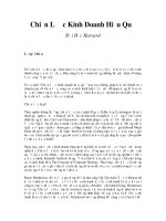 Chien luoc kinh doanh hieu qua - Đại học Harward