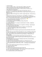 Trắc nghiệm vận tải giao nhận FTU