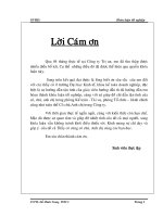 Tổ chức hạch toán lao động tiền lương, bảo hiểm xã hội ở công ty TNHH Trị An.doc