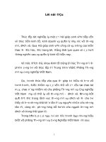 Báo cáo thực tập Tại Phòng Thương mại và Công nghiệp VN