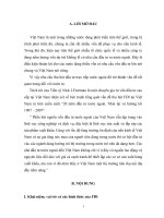 vấn đề thu hút FDI tại Việt Nam.doc