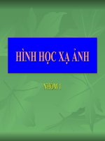 Hình học xạ ảnh 31
