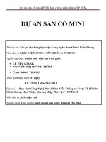 dự án sân bóng mi ni.doc