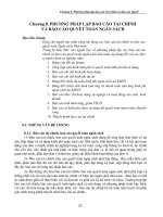 Phương pháp lập báo cáo Tài chính và báo cáo Quyết toán ngân sách.doc