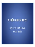 Bài giảng môn kỹ thuật điện tử - Chương 4