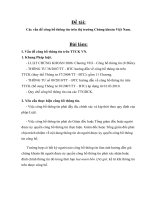 Các vấn đề công bố thông tin trên thị trường Chứng khoán Việt Nam.doc