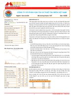 Báo cáo phân tích công ty Cổ Phần Vận Tải Và Thuê Tàu Biển Việt Nam