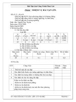 Thiết kế đập bêtông trọng lực