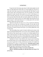 Giải pháp nâng cao hiệu quả quản lý sản xuất kinh doanh ở Công ty Cao su Sao vàng Hà Nội