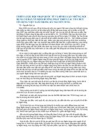 Chiến lược hội nhập quốc tế và bình luận những nội dung cơ bản về định hướng phát triển các tổ chức tín dụng Việt Nam