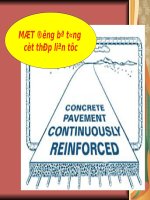 Mặt đường Bê tông cốt thép liên tục