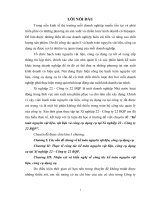  Luận văn - kế toán nguyên vật liệu tại xí nghiệp 22