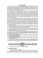 Một số biện pháp nhằm mở rộng thị trường tiêu thụ sản phẩm của Công ty May Chiến Thắng.doc