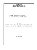 đánh giá sự hài lòng của nhân viên đối với tổ chức tại trung tâm công nghệ thông tin thừa thiên huế.doc