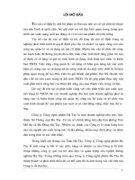 Tổ chức hạch toán tài sản cố định tại Công ty Công nghệ phẩm Hà Tây.DOC