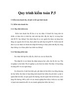  Quy trình kiểm toán phần 5