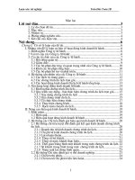 Một số Giải pháp nhằm nâng cao hiệu quả hoạt động kinh doanh lữ hành của Trung tâm lữ hành - hợp tác quốc tế Hanoi Festival