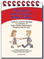 customer satisfaction made easy  