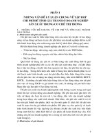 một số ý kiến nhằm hoàn thiện công tác kế toán tập hợp chi phí sản xuất để tính giá thành sản phẩm tại Công ty Dụng cụ cắt và đo lường cơ khí.DOC