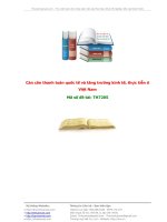 Cán cân thanh toán quốc tế và tăng trưởng kinh tế, thực tiễn ở Việt Nam.doc