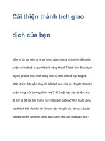  Cải thiện thành tích giao dịch của bạn