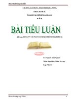 chính sách marketing- mix của công ty cổ phần bánh kẹo biên hòa ( bibica)